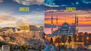 Pamje turistike nga Turqia dhe Greqia për krahasimin e pushimeve, destinacioneve dhe paketave turistike me Bora Travel.